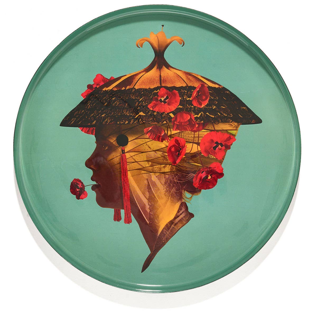 Hana round tray