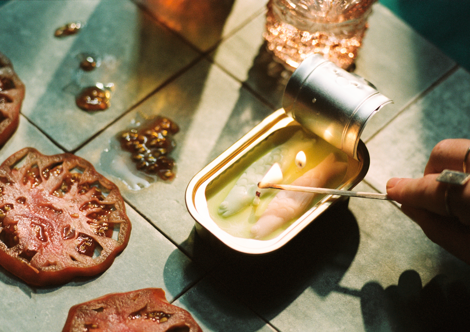 Tinned Fish Candle - Olive Oil and Sea Salt Scent