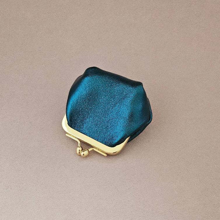 Retro leather mini purse