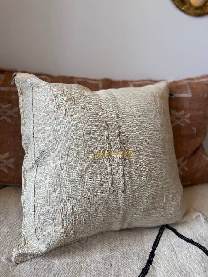 Cactus Silk (kaktusfiber) Sabra kuddfodral – Off white