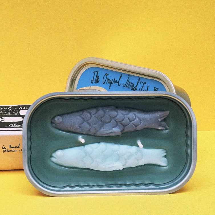 Tinned Fish Candle - Olive Oil and Sea Salt Scent