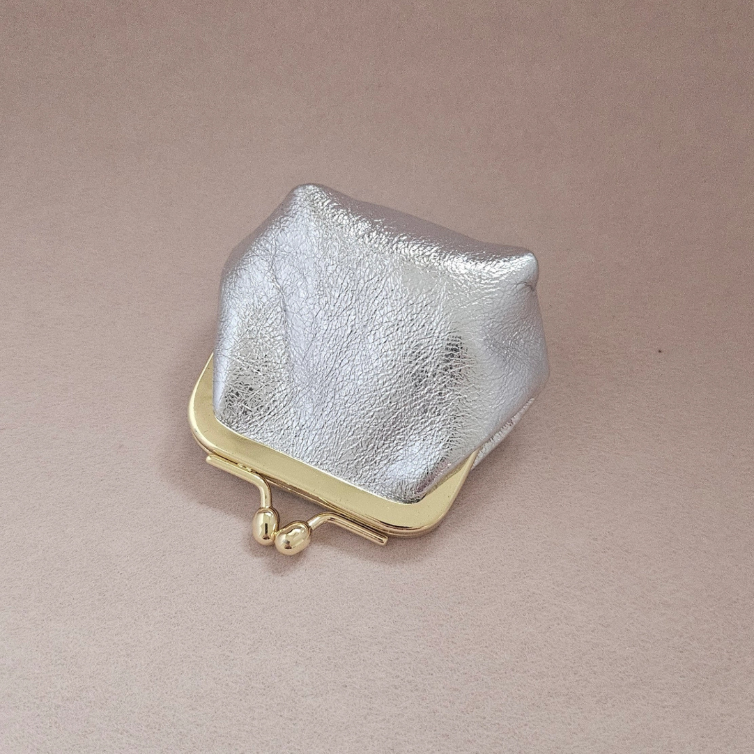 Retro leather mini purse