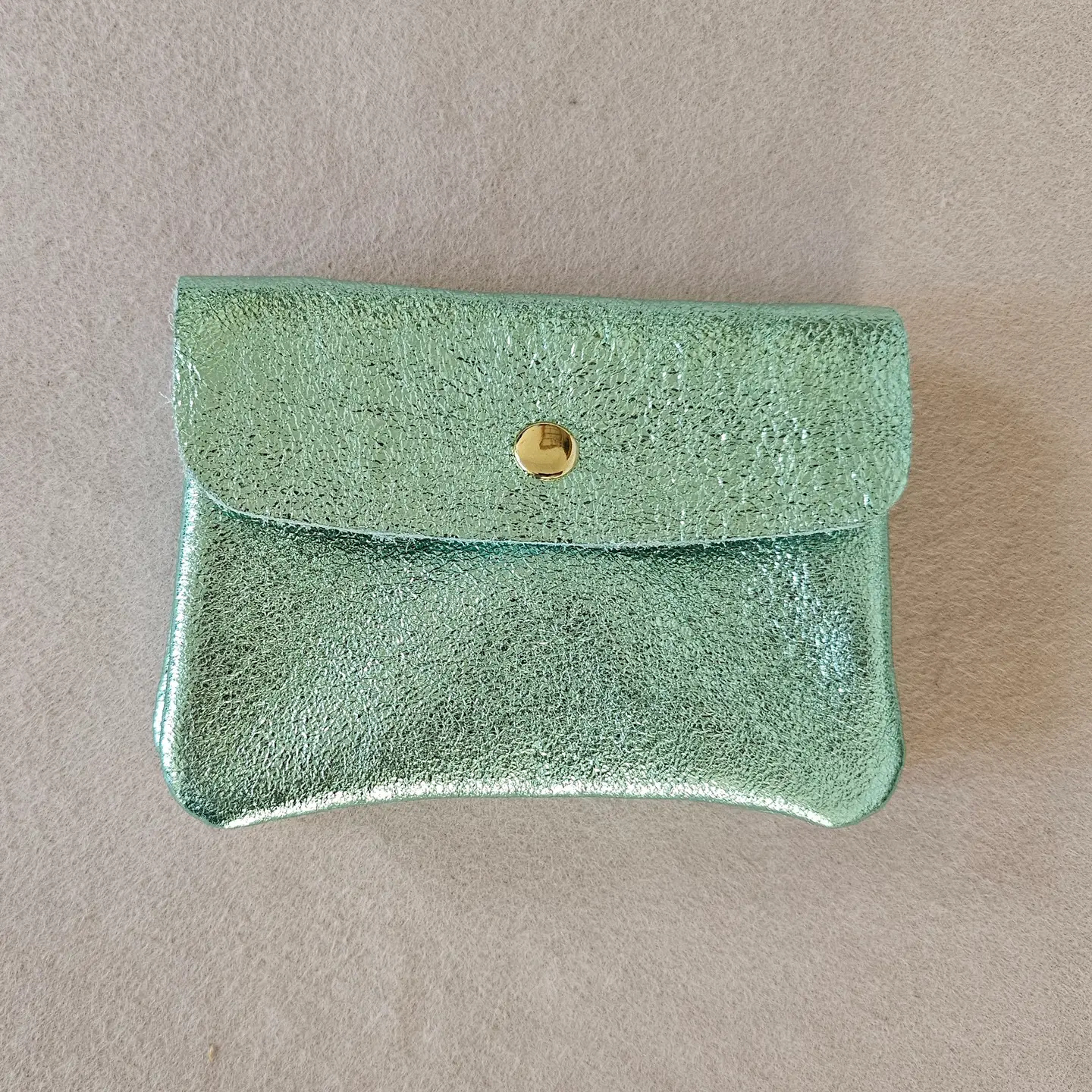 Cowhide leather coin purse Kangoobis