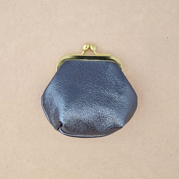 Retro leather mini purse