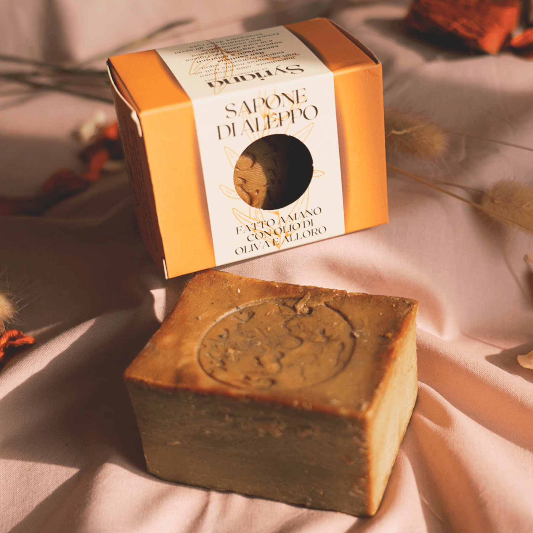 Mosaic of Traditions: Aleppo Soap with 1-35% Premium Laurel