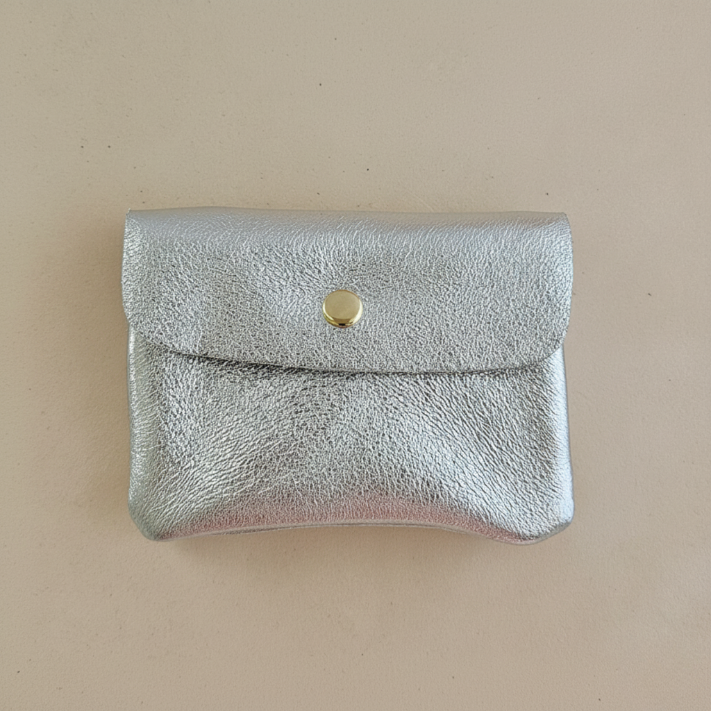 Cowhide leather coin purse Kangoobis