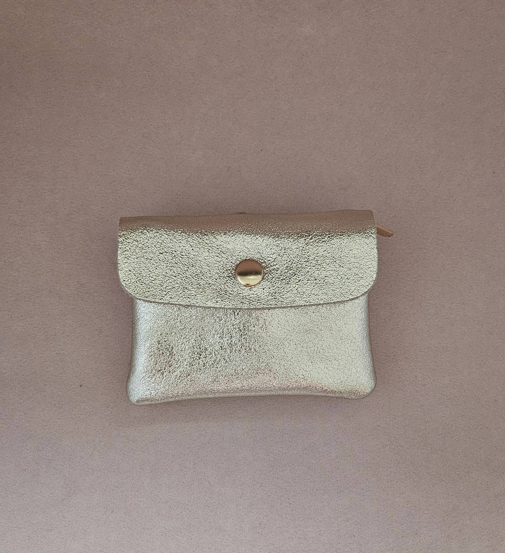 Cowhide leather coin purse Kangoobis