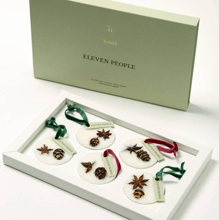 Xmas Christmas Closet Soy Wax Bar Freshener