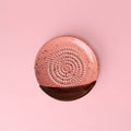 Small Ceramic Garlic Grater Plate - Gift Ready - Chocolate