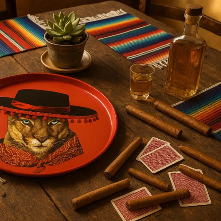 Gangzaï Round Tray — Bandino