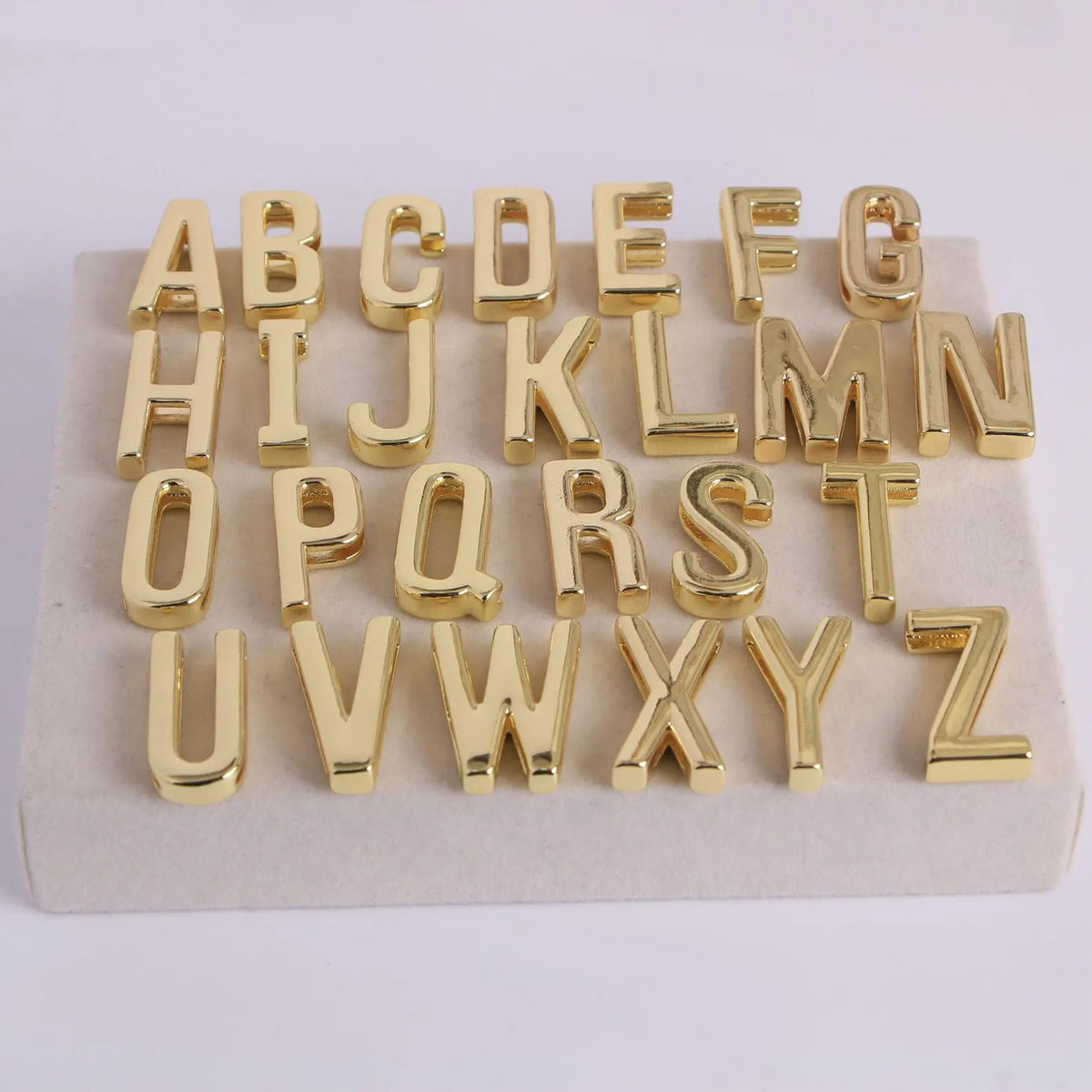 Gold Slide on Scarf Initials