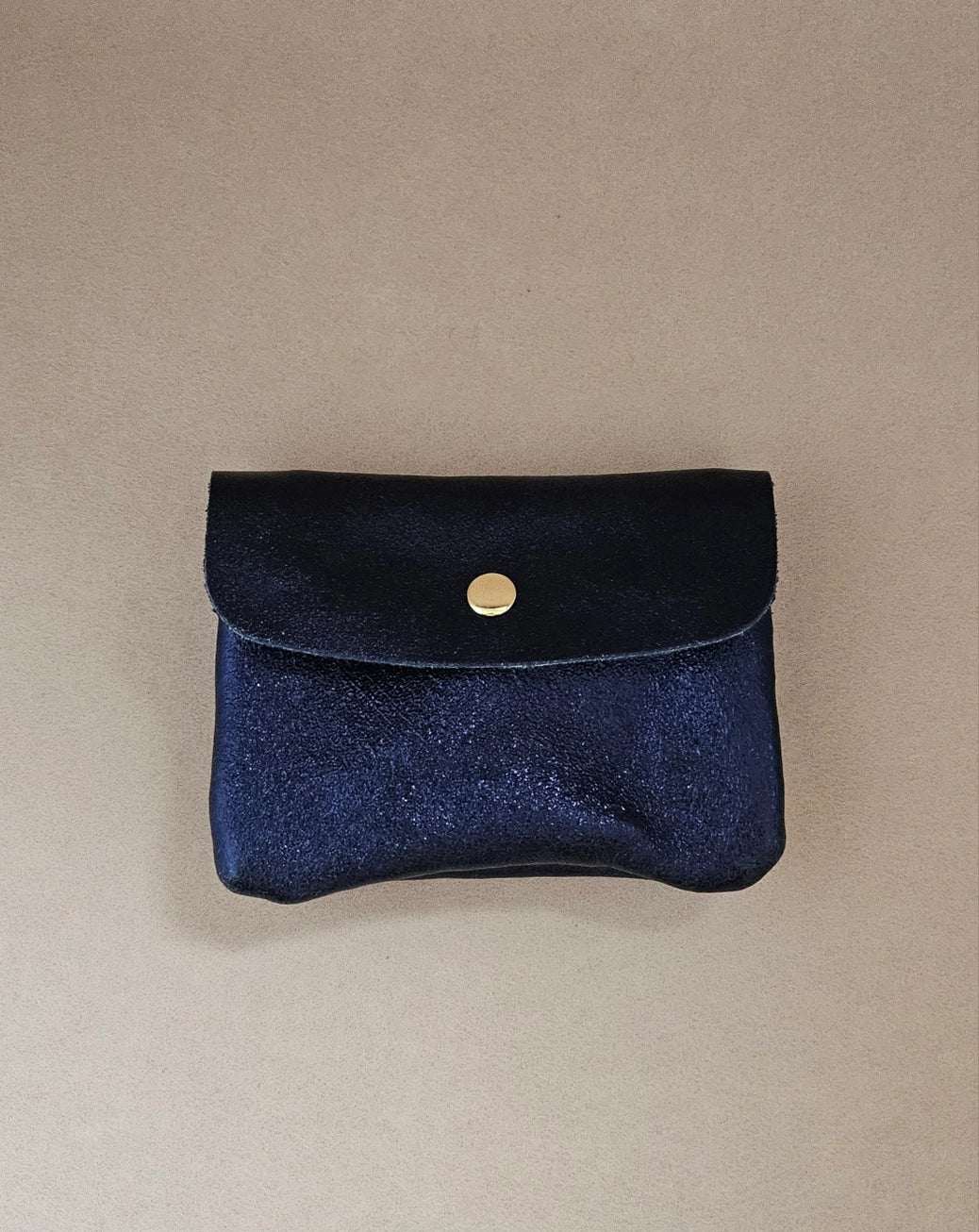 Tuscan Leather Metallic Small Purse – Made In Italy