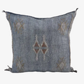 Moroccan Cactus Silk kuddfodral 50 x 50 cm (Washed Blue)