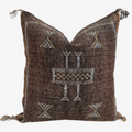 Moroccan Cactus Silk kuddfodral 50 x 50 cm (Brown)