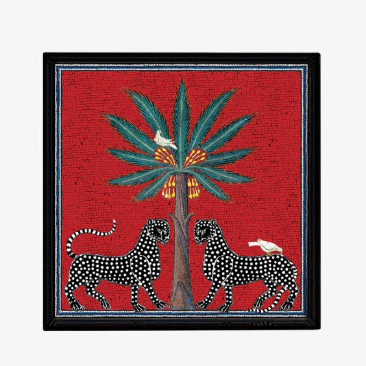 Tray Square Red (25.5 x 25.5cm)