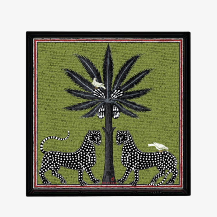 Tray Square Green (25.5 x 25.5cm)