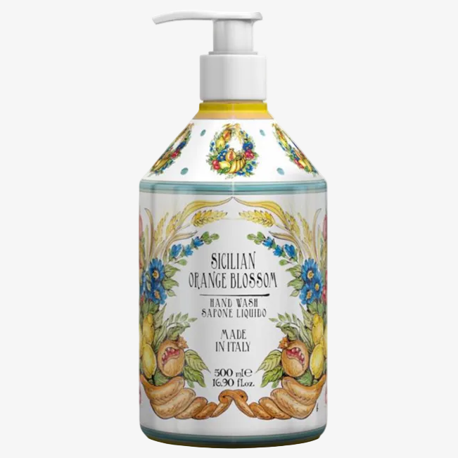 Rudy Profumi Maioliche Hand Wash 500ml - Sicilian Orange Blossom
