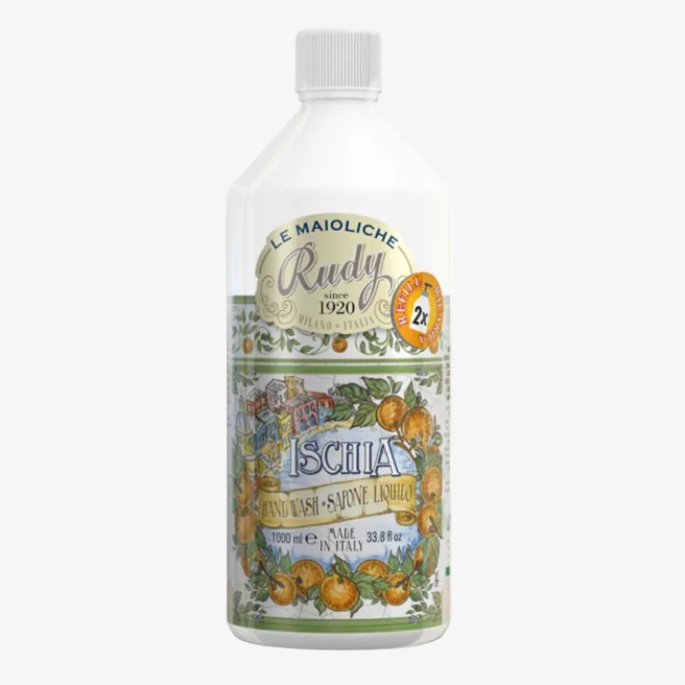 Ruby Perfumi - Liquid hand soap Refill 1000 ml - Ischia range