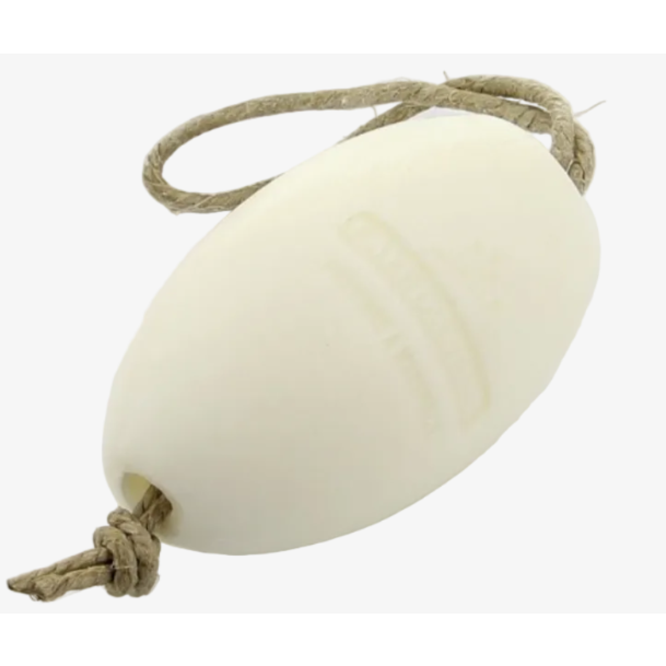 Savonnette Marseillaise Bar Soap Donkey Milk- soap on a rope 240g