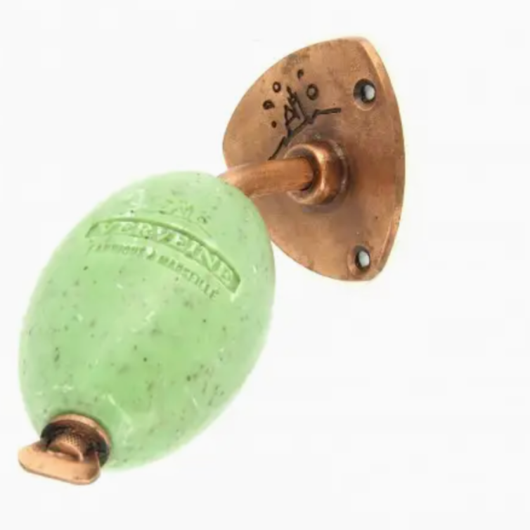 Savonnette Marseillaise Bar Soap Verbena Crushed - soap on a rope 240g