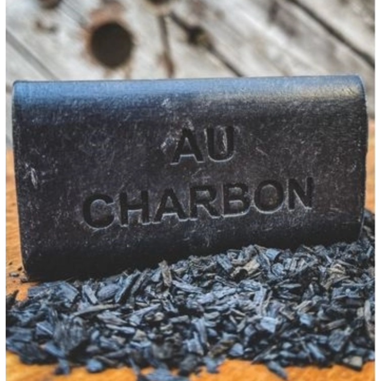 Savonnette Marseillaise Charcoal Soap 100g