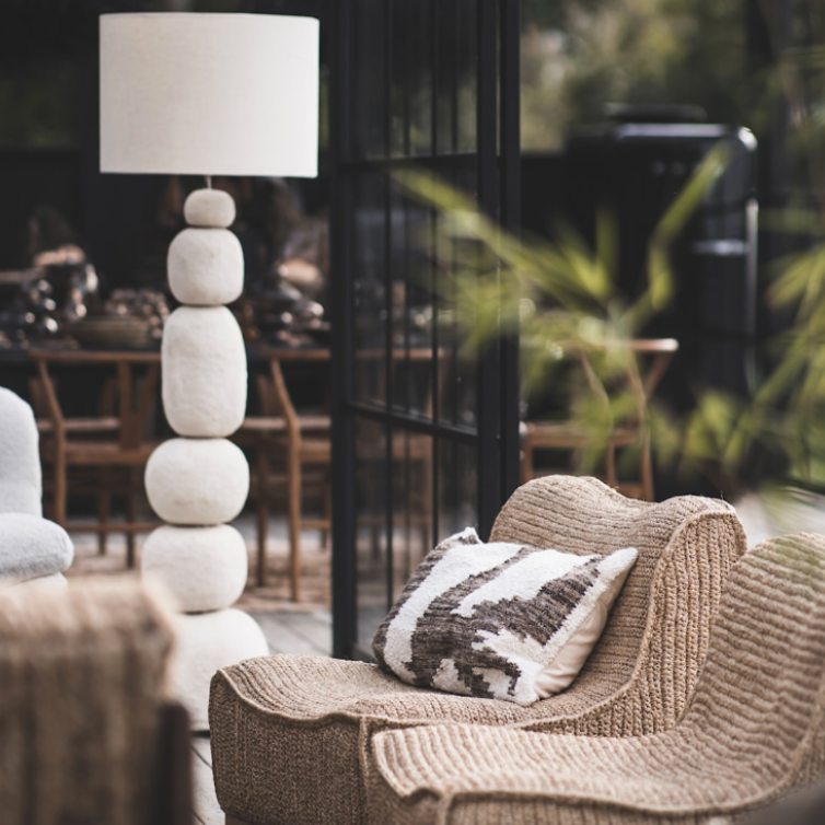 Liora  floor lamp Offwhite 123cm