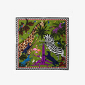 “Jungle” Silk Square Scarf