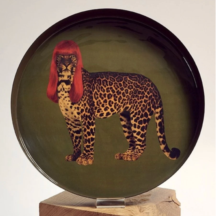 Gangzaï Round Tray — Rebecca