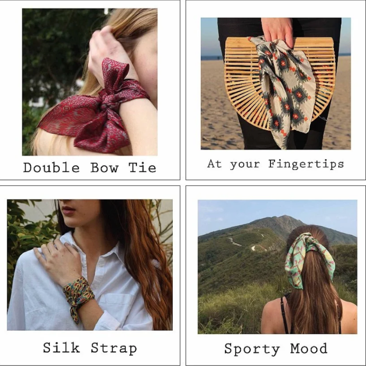 Les Belles Vagabondes - Panama Brown Scarf