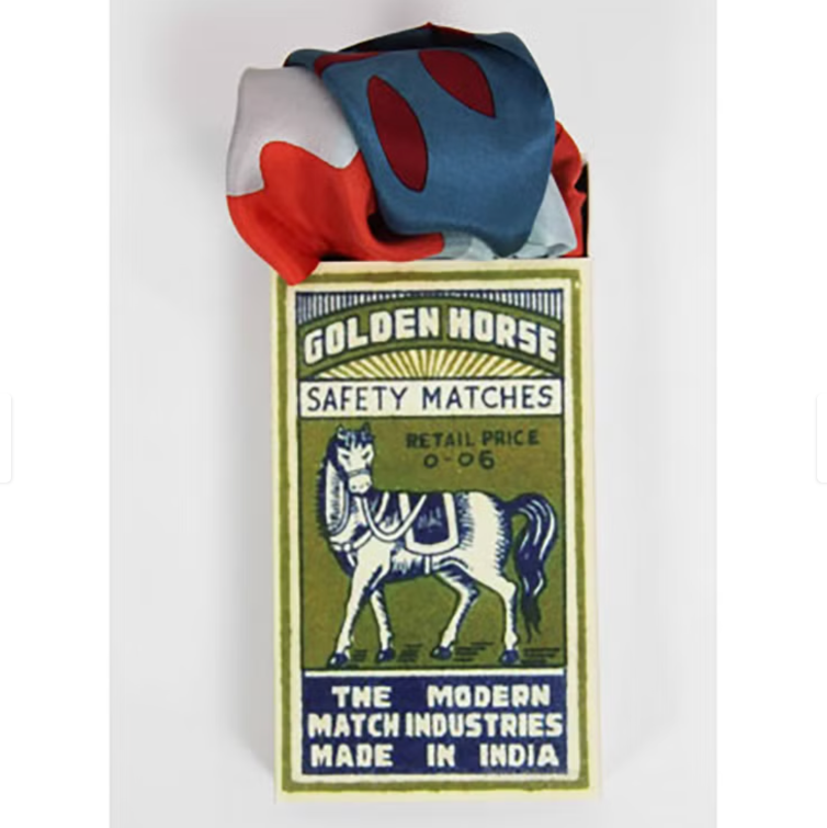 Les Belles Vagabondes - Blue Blue Silk Scarf