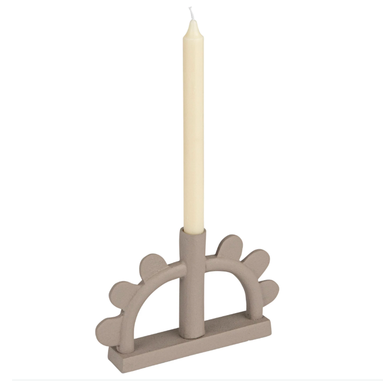 Bloomingville Scalloped Taper Holder