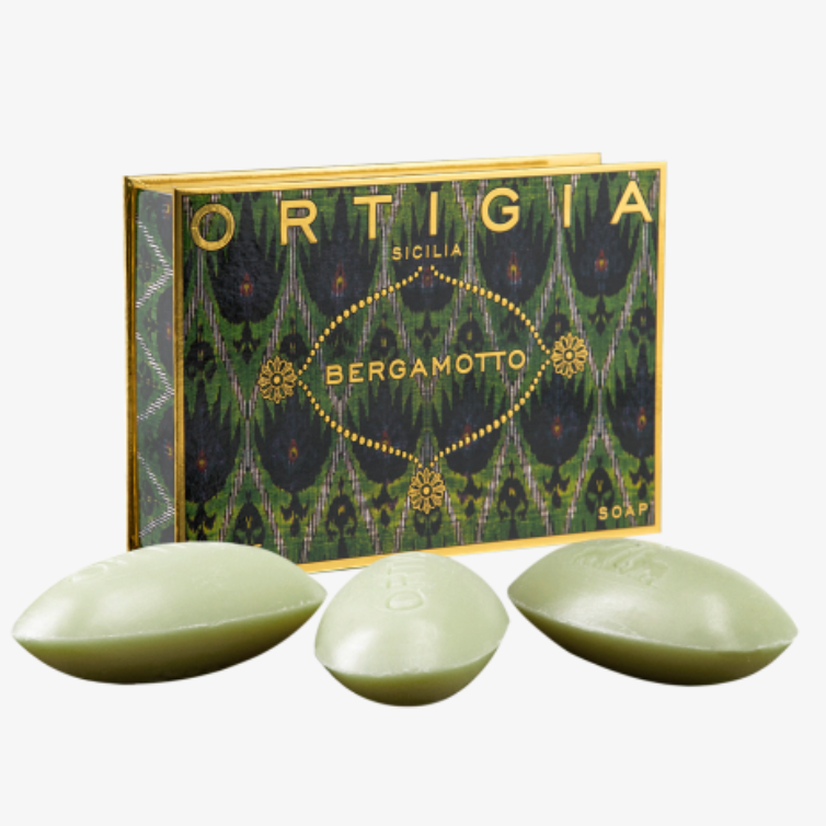 Ortigia Sicilia Bergamotto Olive Oil Soap Large Box