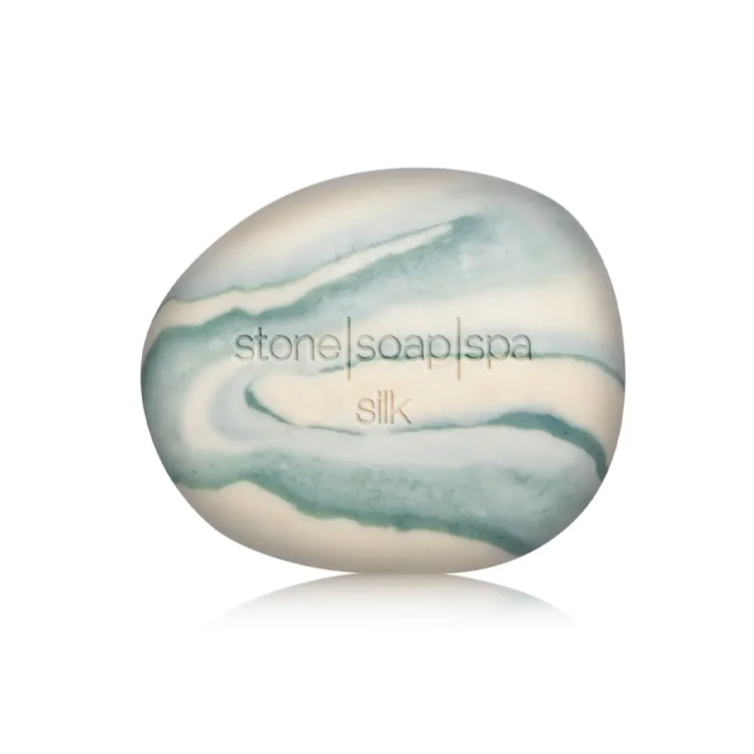 STONE SOAP SPA - "Silk". Scent of KAFFIR LIME & ORANGE 120g