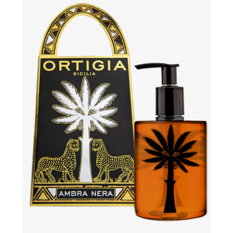 Ortigia Sicilia Ambra Nera Liquid Soap