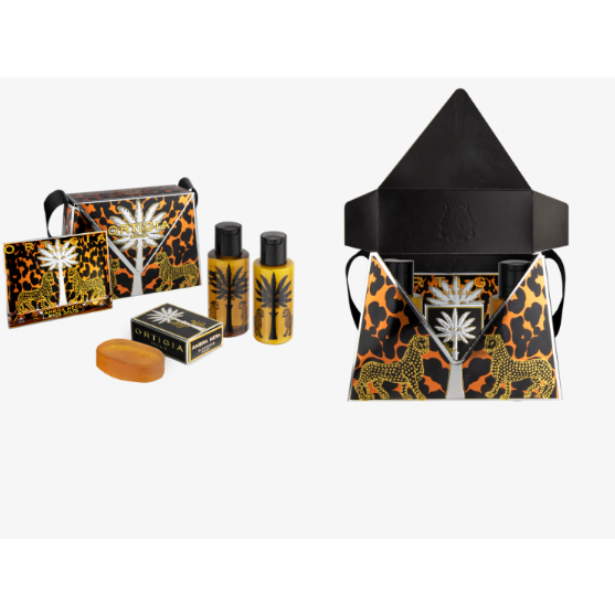 Ortigia Sicilia Ambra Nera Handbag Gift Set