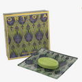Ortigia Sicilia Bergamotto Glass Plate & Soap