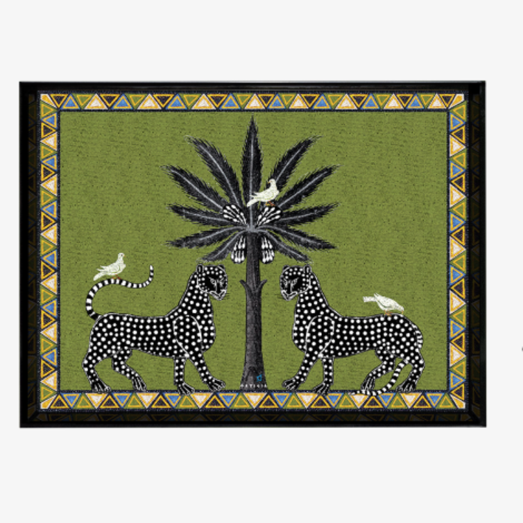 Tray Large Green Mosaico (38 x 28cm)