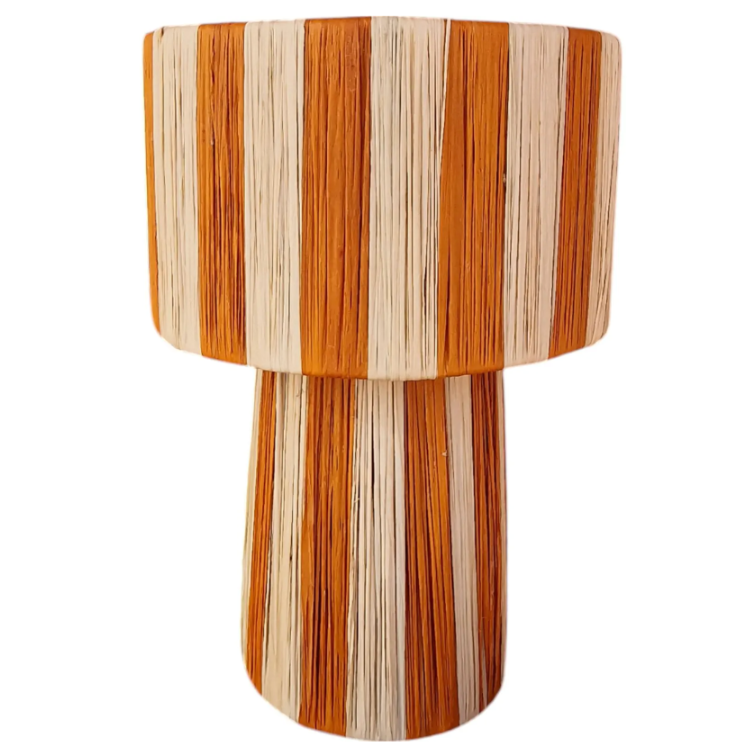 Moroccan table lamp - orange 27cm, 31cm, 37cm