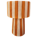 Moroccan table lamp - orange 27cm, 31cm, 37cm