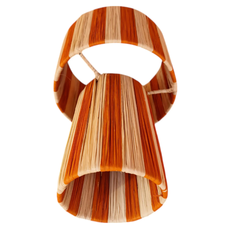 Moroccan table lamp - orange 27cm, 31cm, 37cm