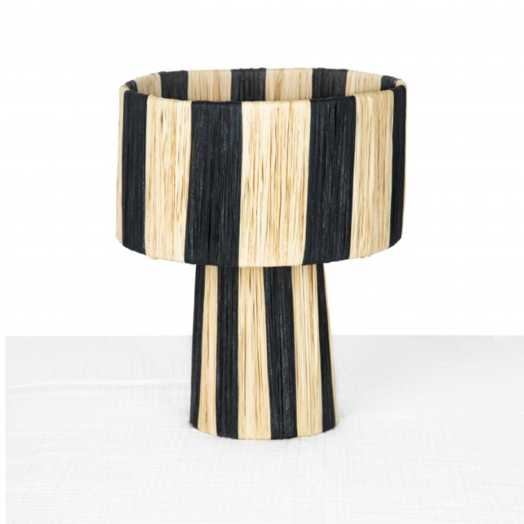 Moroccan table lamp - black 27cm, 31cm, 37cm