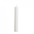 White stearin candle 30x200mm