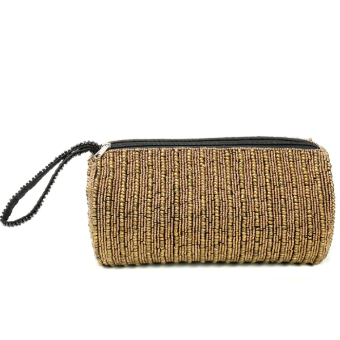 The Makeup Bag - Gold