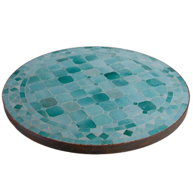 Moroccan Mosaic Table ‘Turquoise’