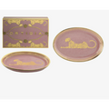 Ortigia Sicila  Spotty Oval Dish (Pink)