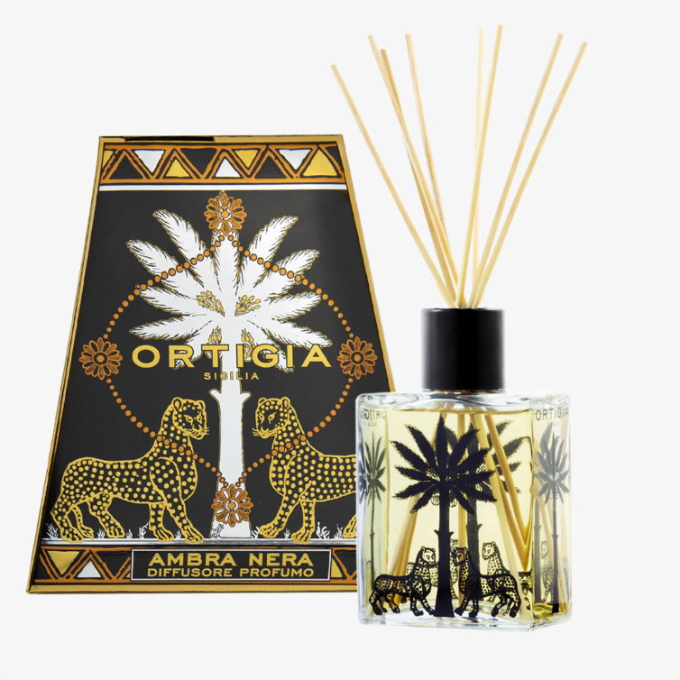 Ortigia Sicilia Ambra Nera Diffuser 200ml