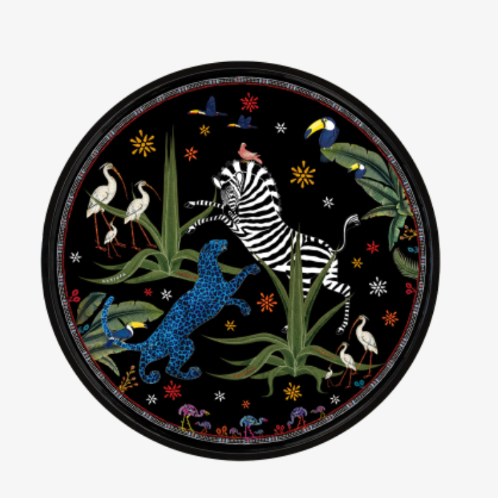 Ortigia Sicilia Tray Jungle (40x40cm)