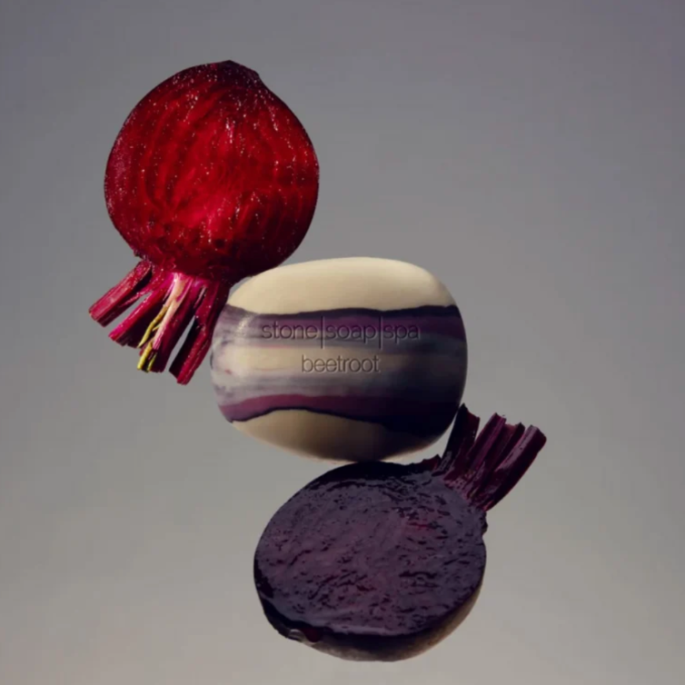 STONE SOAP SPA – Tvål Rödbeta