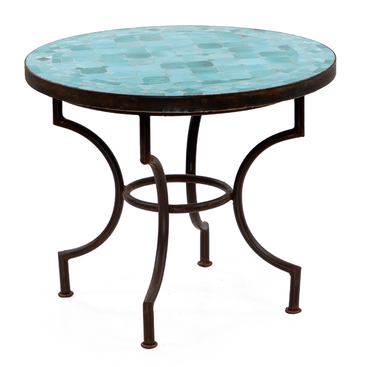 Moroccan Mosaic Table ‘Turquoise’