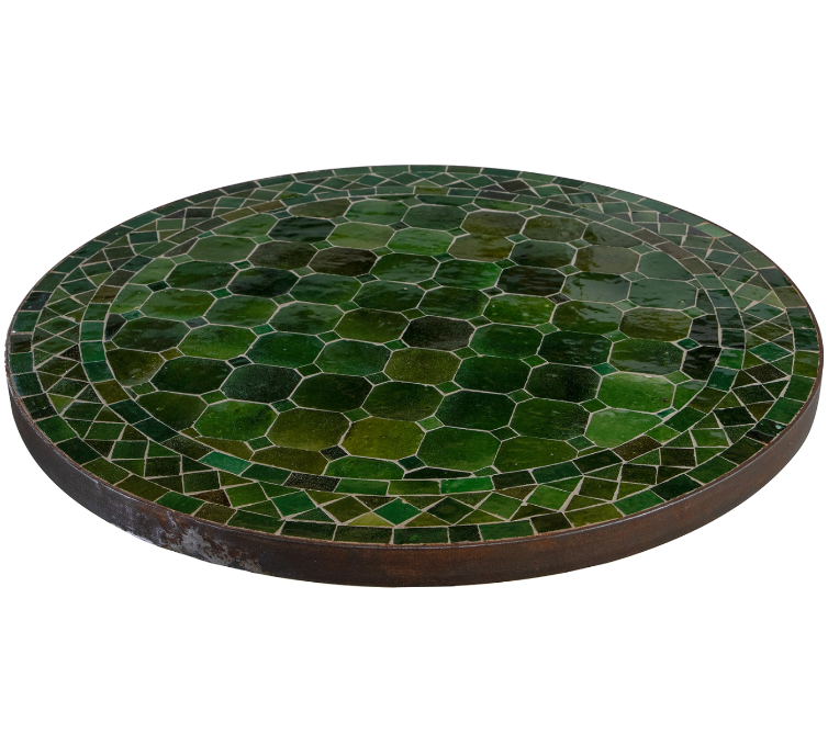Moroccan Mosaic Table ‘Olive Green’